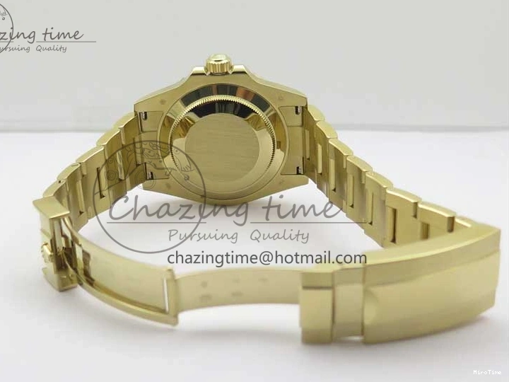 MiroTime 0506 Submariner 41mm 126618 LB YG BP Maker Best Edition Blue Dial on YG Bracelet DailyWear 2572